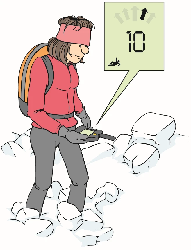 コースサーチ 10m表示