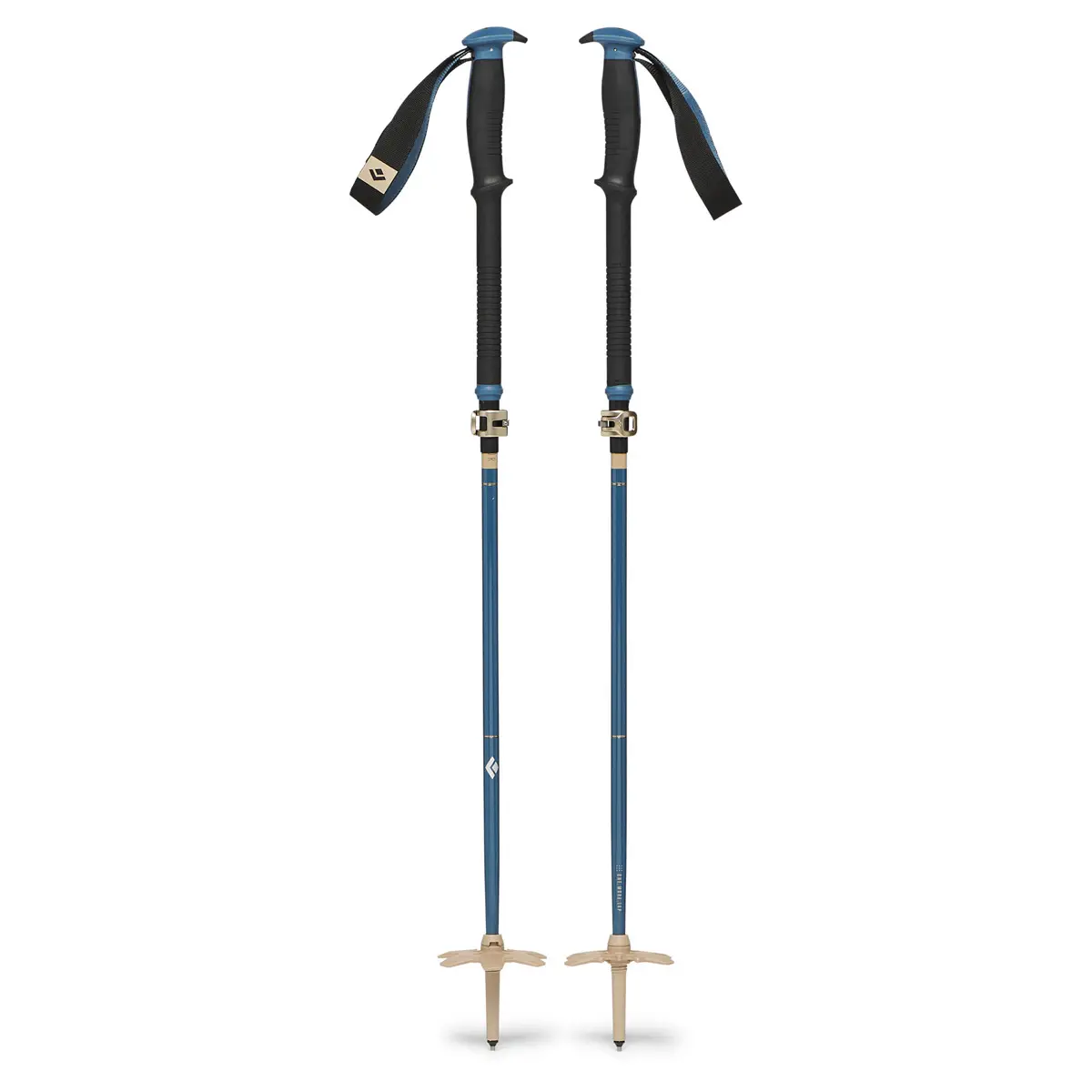 トラバースコンパクタースキーポール クリークブルー 125cm