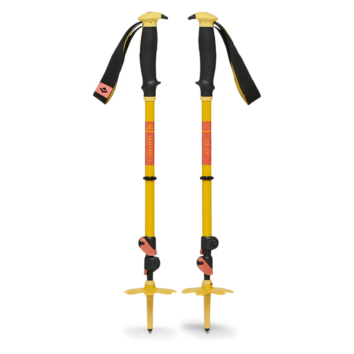 トラバース3スキーポール サルファーグリーン 125cm