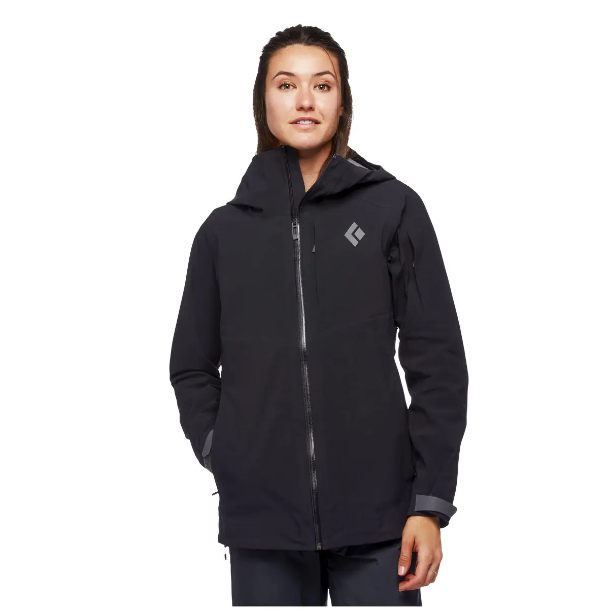 【OUTLET】 ウィメンズ リーコンストレッチスキーシェル (ブラック) ブラック XS