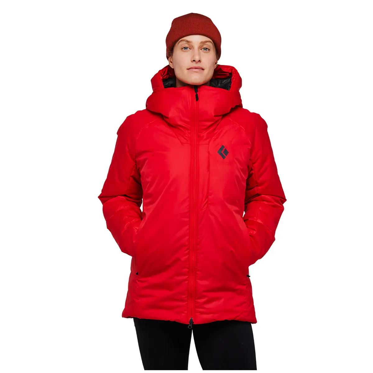 【OUTLET】 ウィメンズ ビレイパーカー コーラルレッド XS