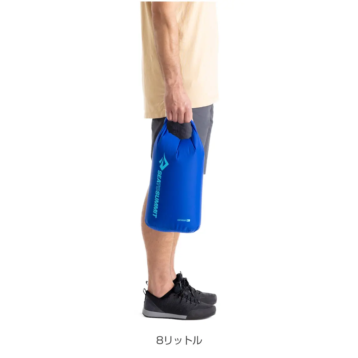 ライトウェイトドライバッグ バーントオリーブ 8リットル