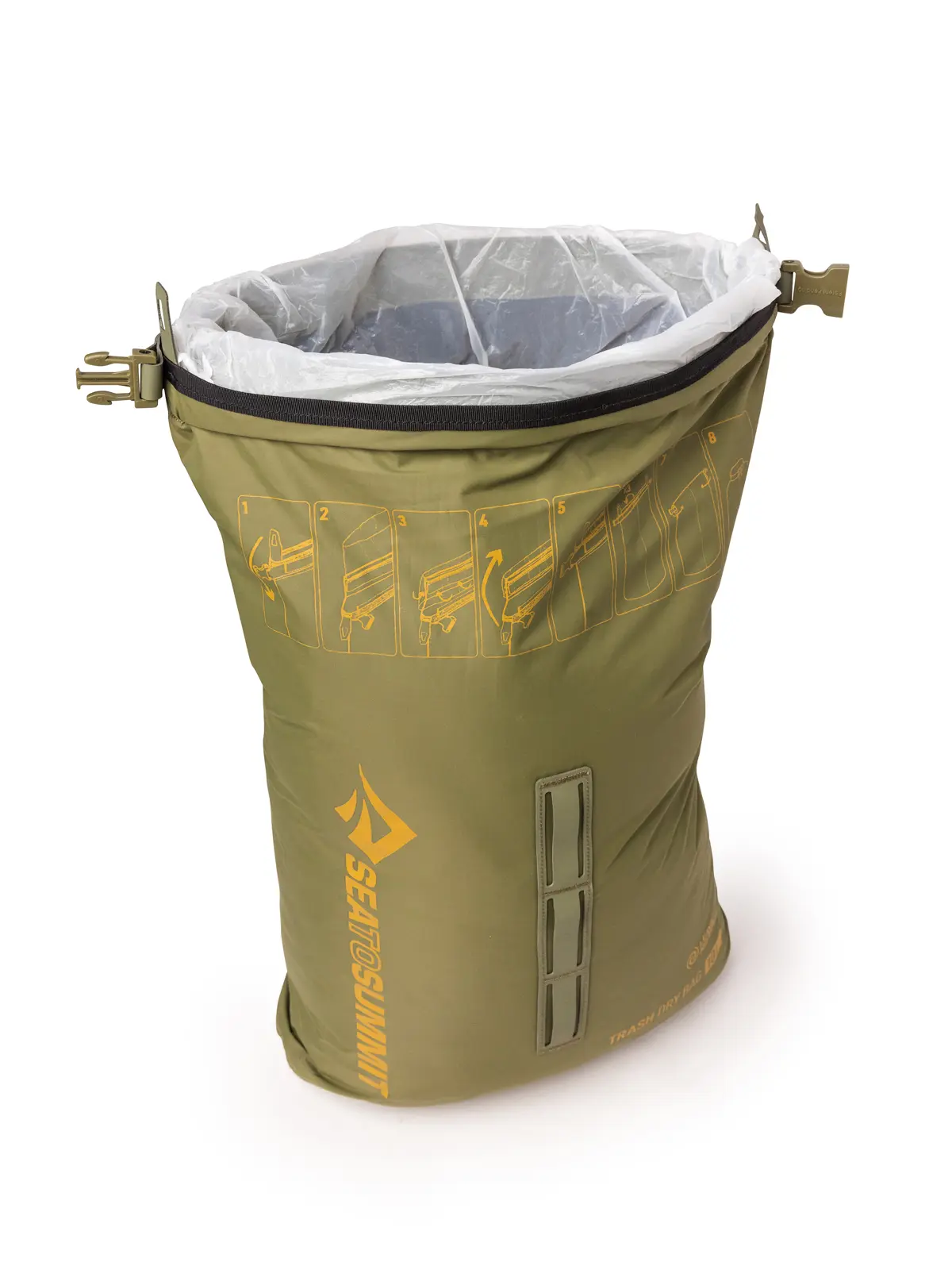 トラッシュドライバッグ バーントオリーブ 10L