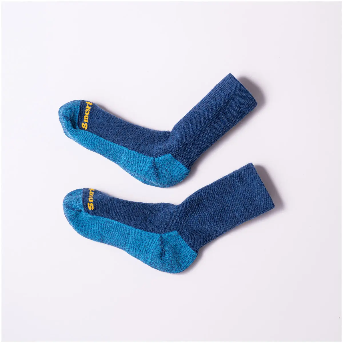 【OUTLET】 キッズ ハイクフルクッション クルー アルパインブルー L