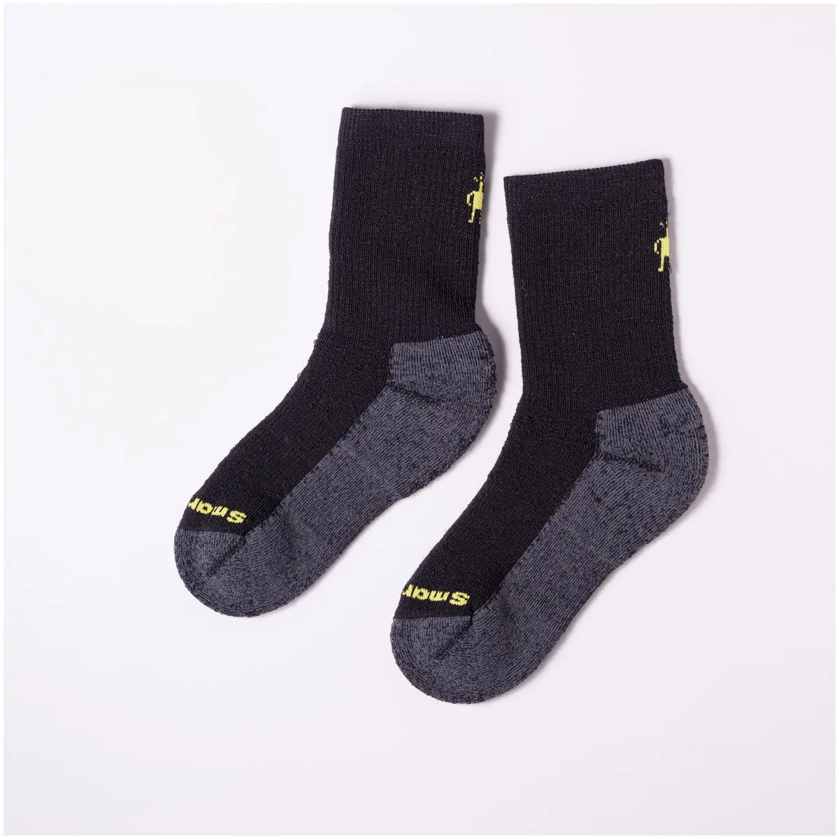 【OUTLET】 キッズ ハイクフルクッション クルー ブラック L