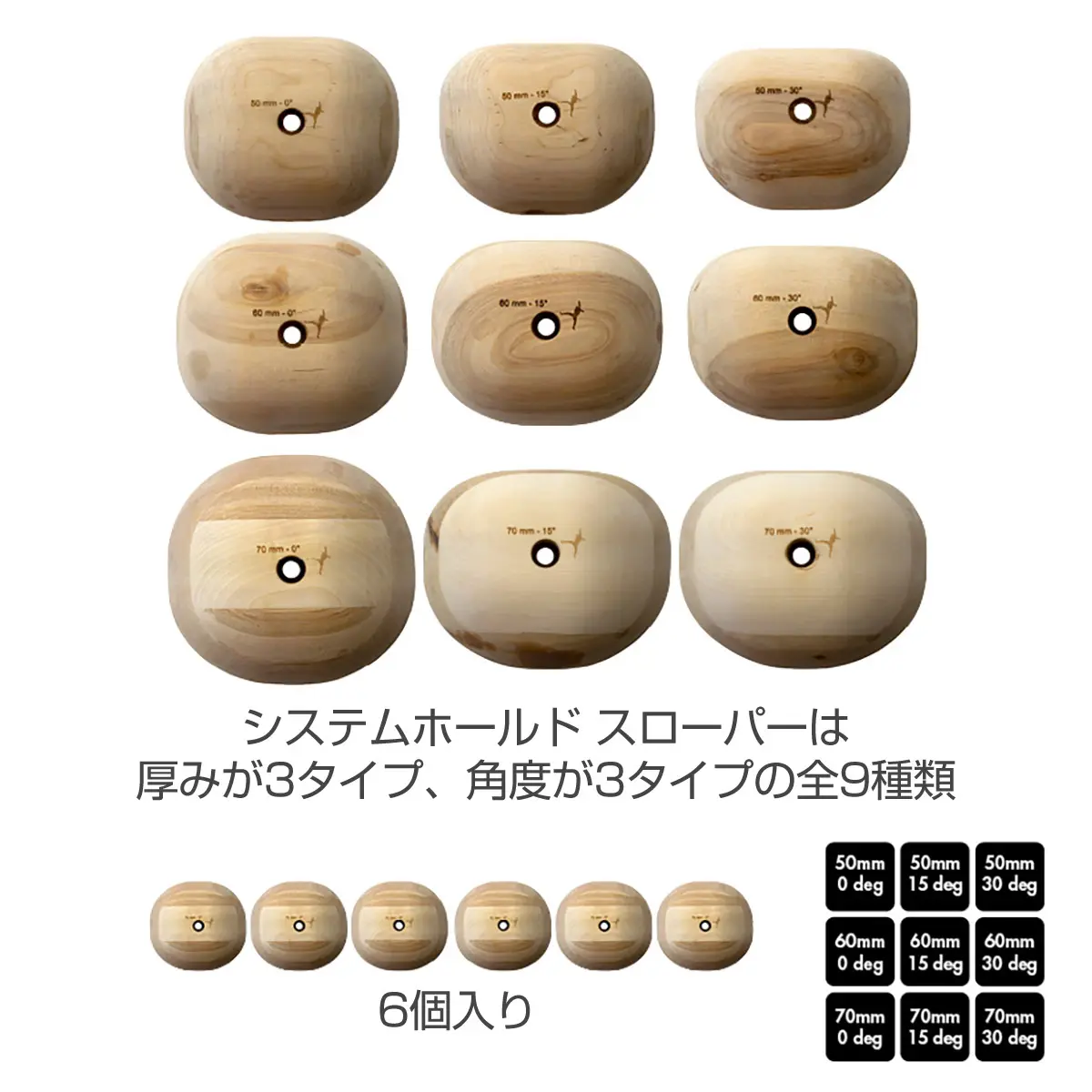 システムホールド スローパー 50mm 50mm 0°