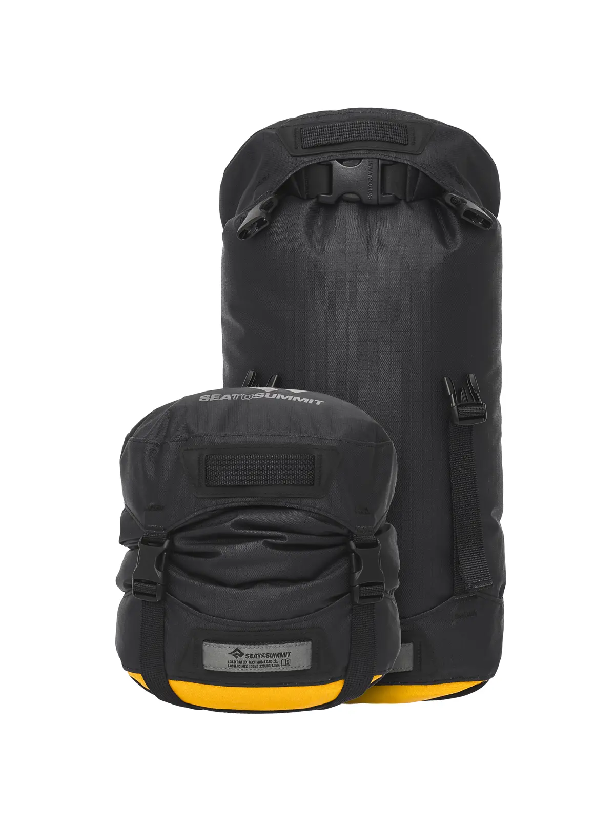 EvacコンプレッションドライバッグHD ジェットブラック 8L