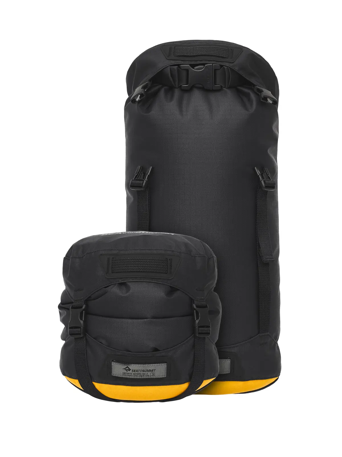 EvacコンプレッションドライバッグHD ジェットブラック 13L
