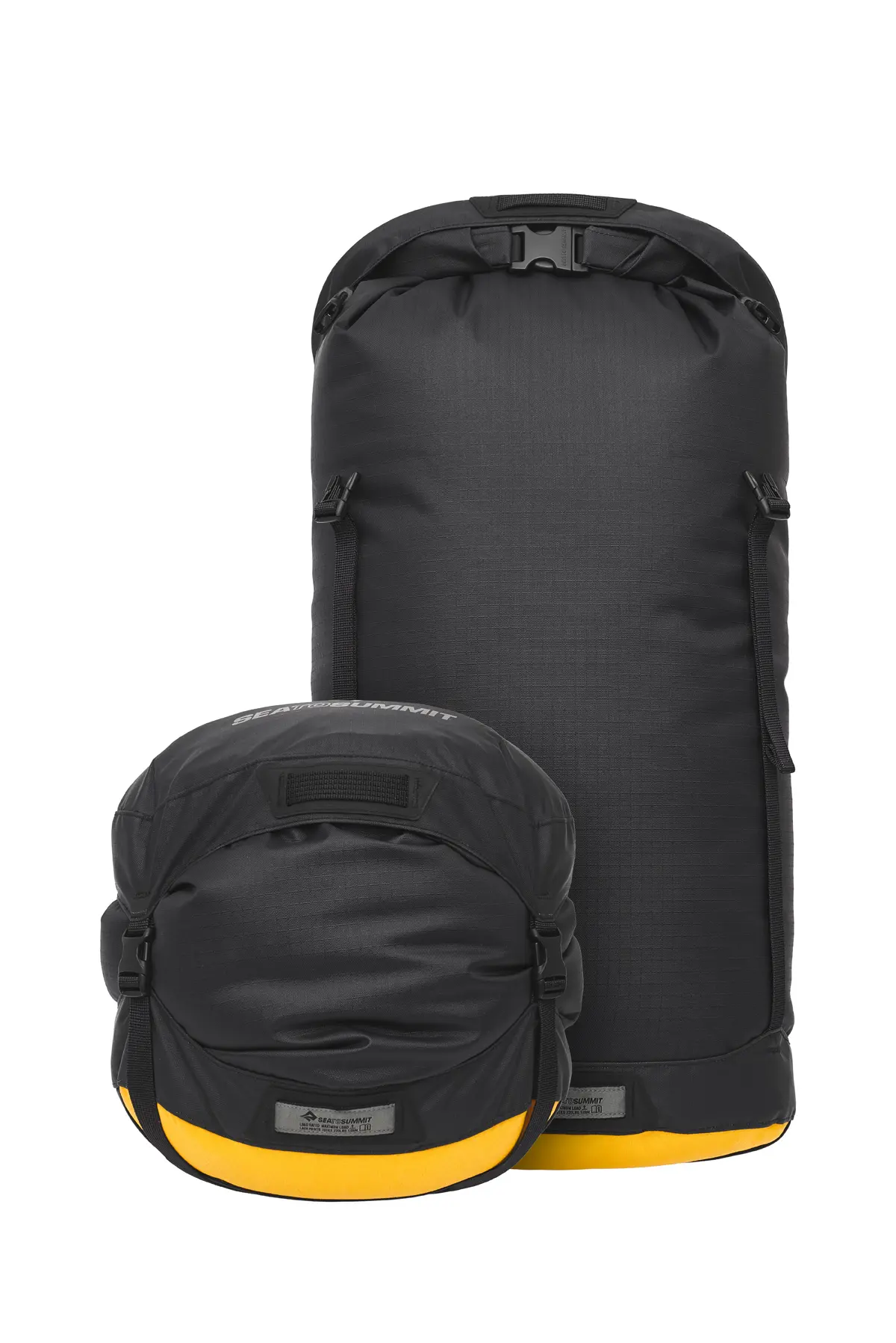 EvacコンプレッションドライバッグHD ジェットブラック 35L