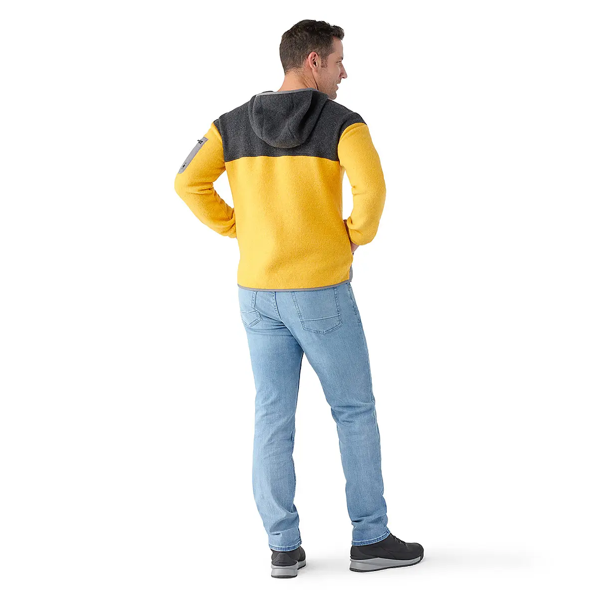 【OUTLET】 メンズ ハドソントレイル フリースジャケット (チャコール/ハニーゴールド S) チャコール/ハニーゴールド S