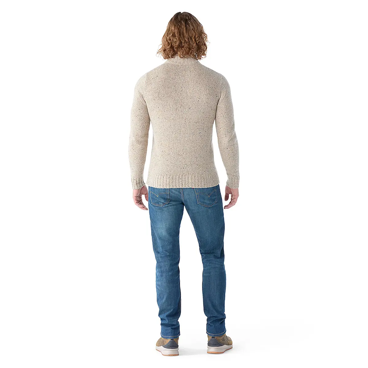 【OUTLET】 メンズ ヘビーヘンリーセーター (オートヘザー M) オートヘザー M
