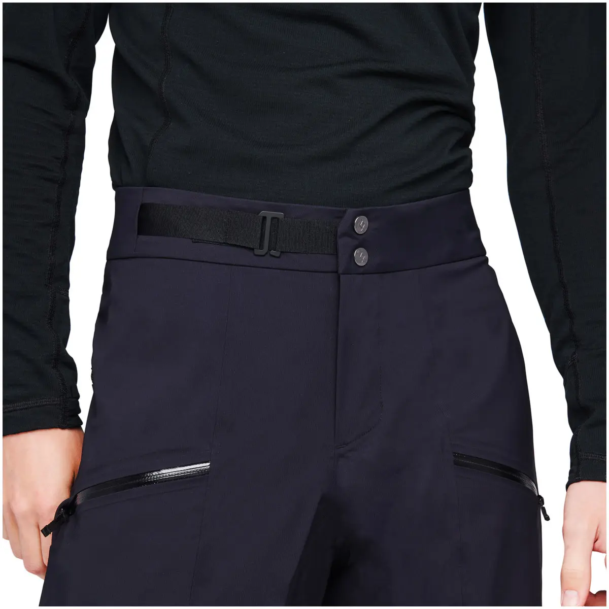 【OUTLET】 メンズ リーコンストレッチLTパンツ (ブラック L) ブラック L