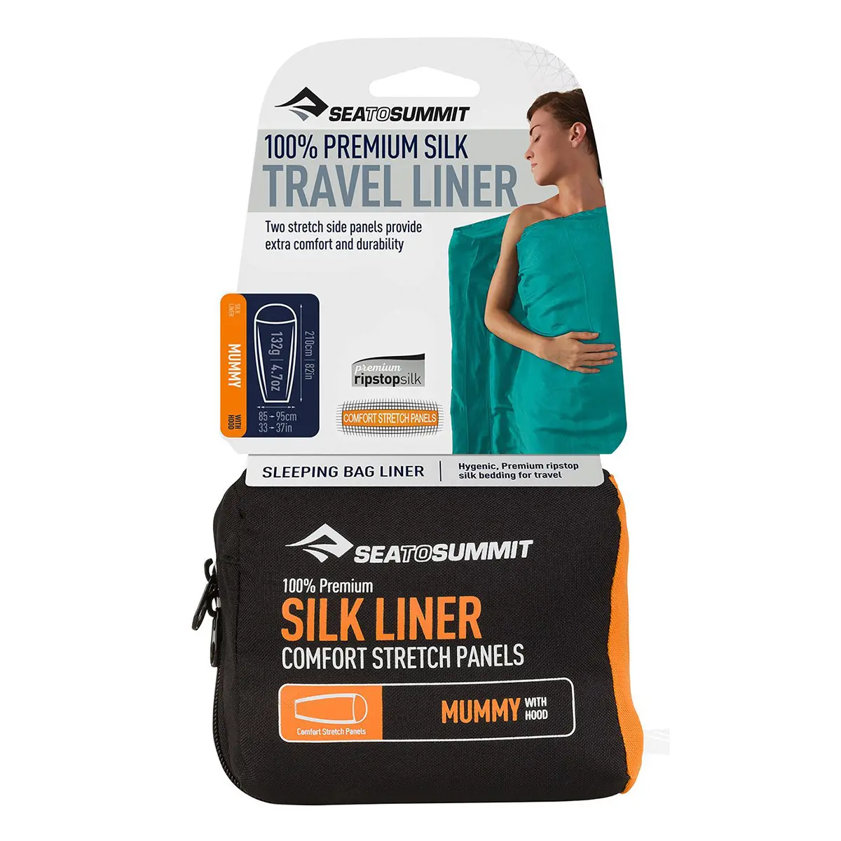 【OUTLET】 シルクライナー ネイビー マミーウィズフード