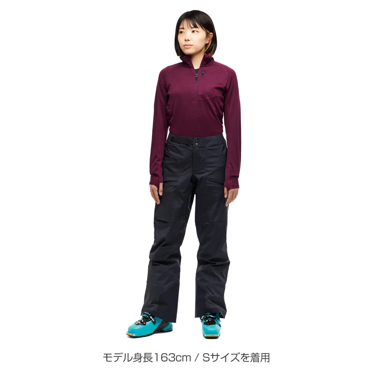 【OUTLET】 ウィメンズ リーコンストレッチLTパンツ (ブラック M) ブラック M