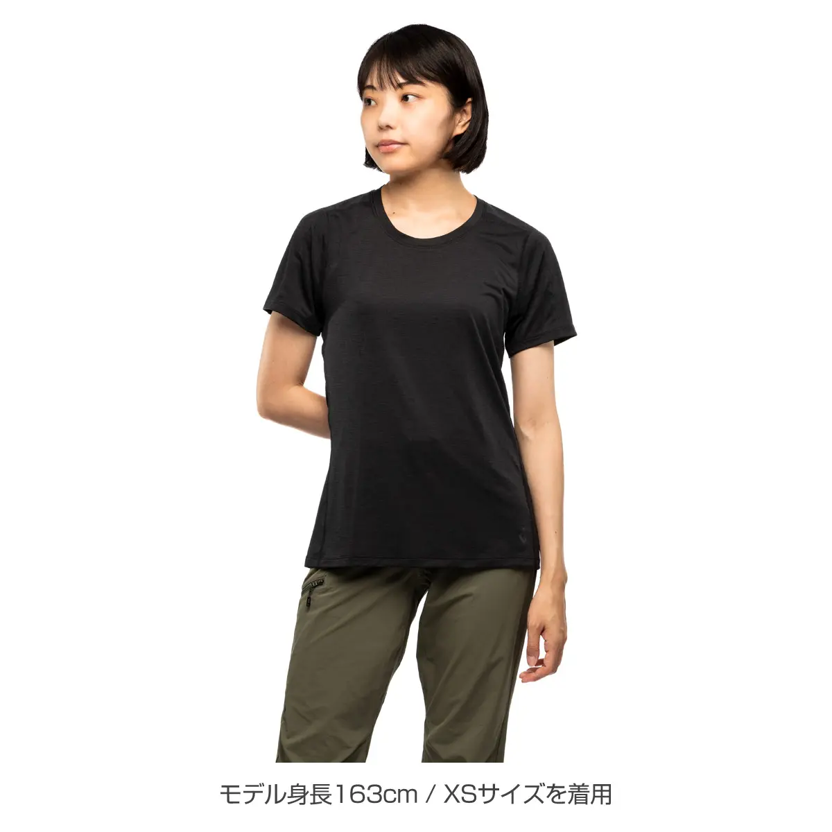 【OUTLET】 ウィメンズ ライトワイヤーテックティー ブラック M