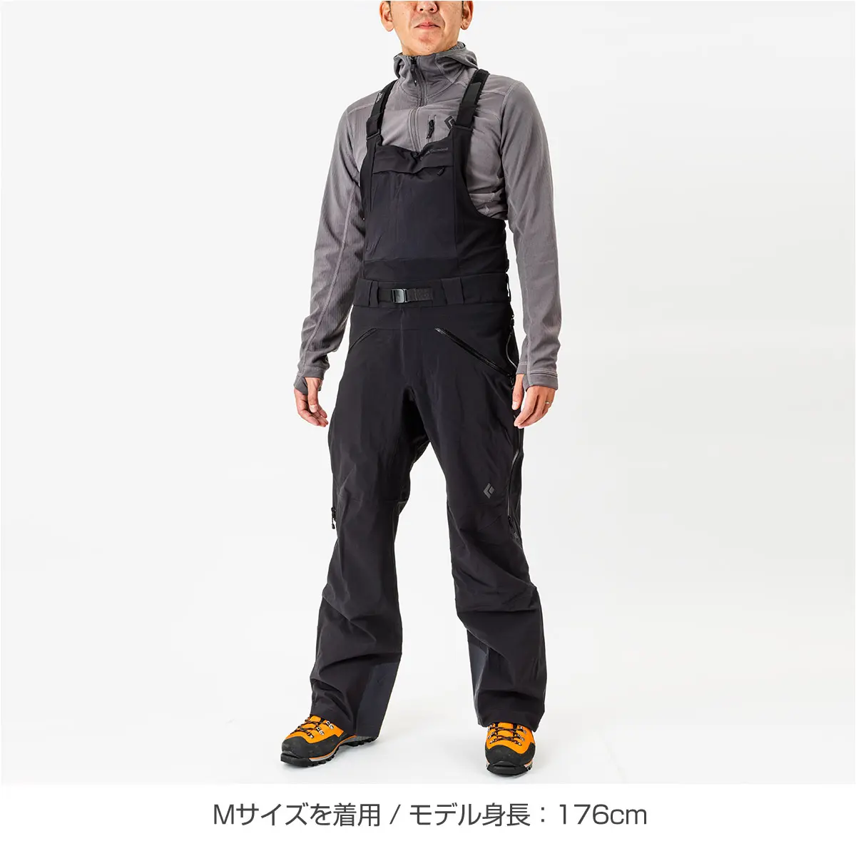 【OUTLET】 メンズ リーコンストレッチビブ (アンバー/ブラック S) アンバー/ブラック S