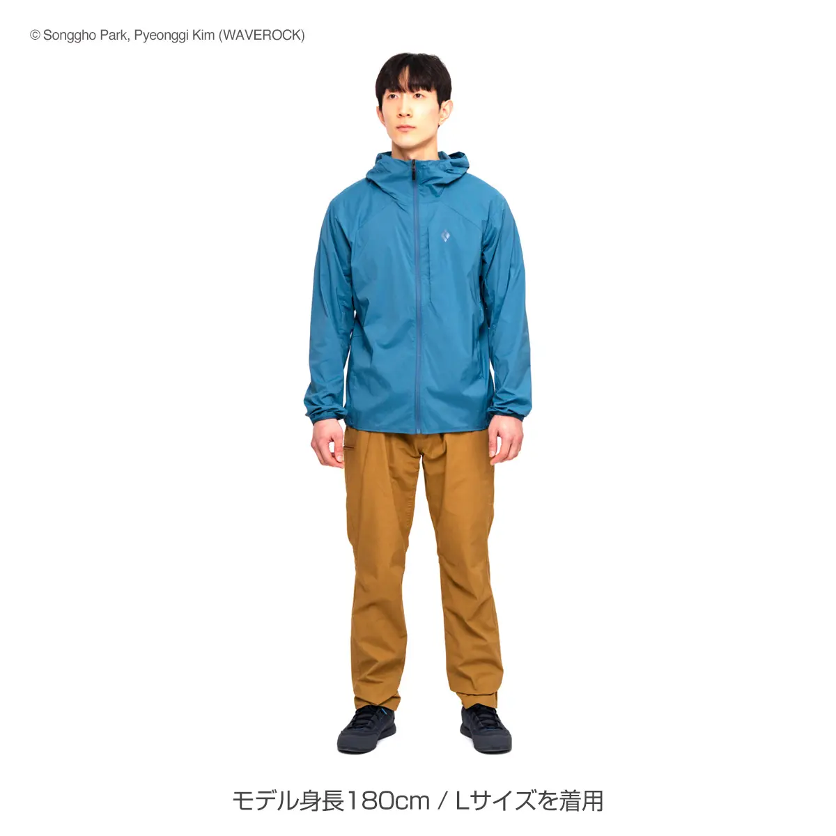 【OUTLET】 メンズ アルパインスタートフーディー クリークブルー XS