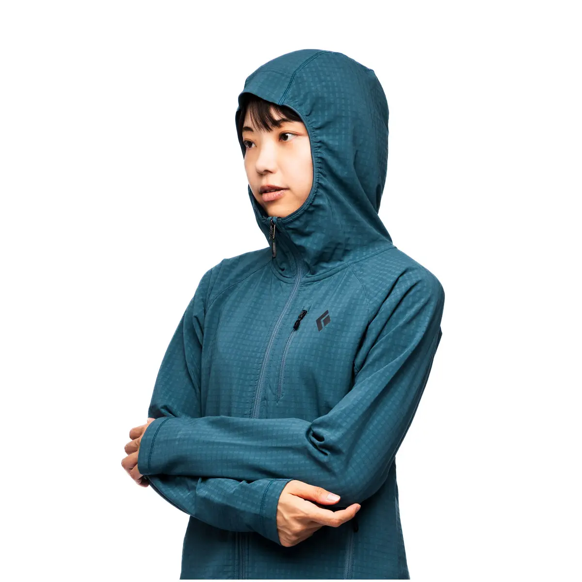 【OUTLET】 ウィメンズ コエフィシエントストームフーディー ブラック XS