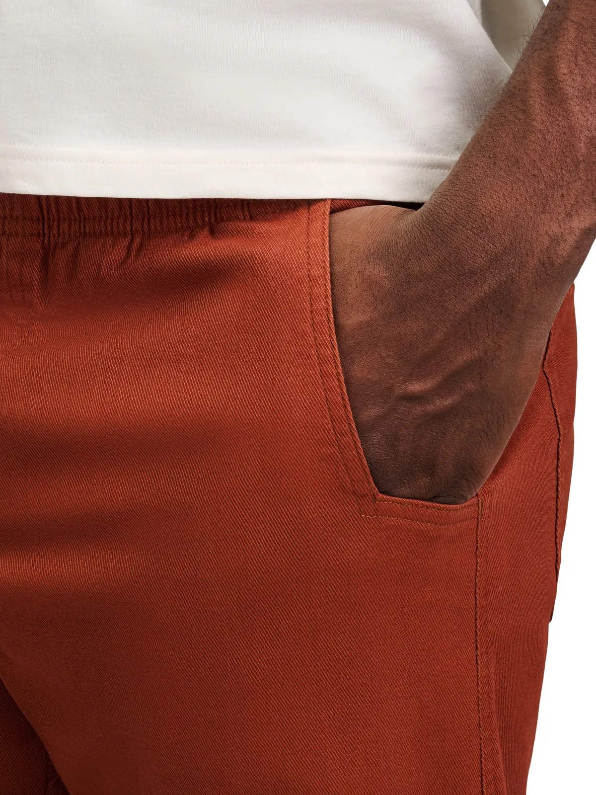 メンズ ダートバックパンツ クレイ S