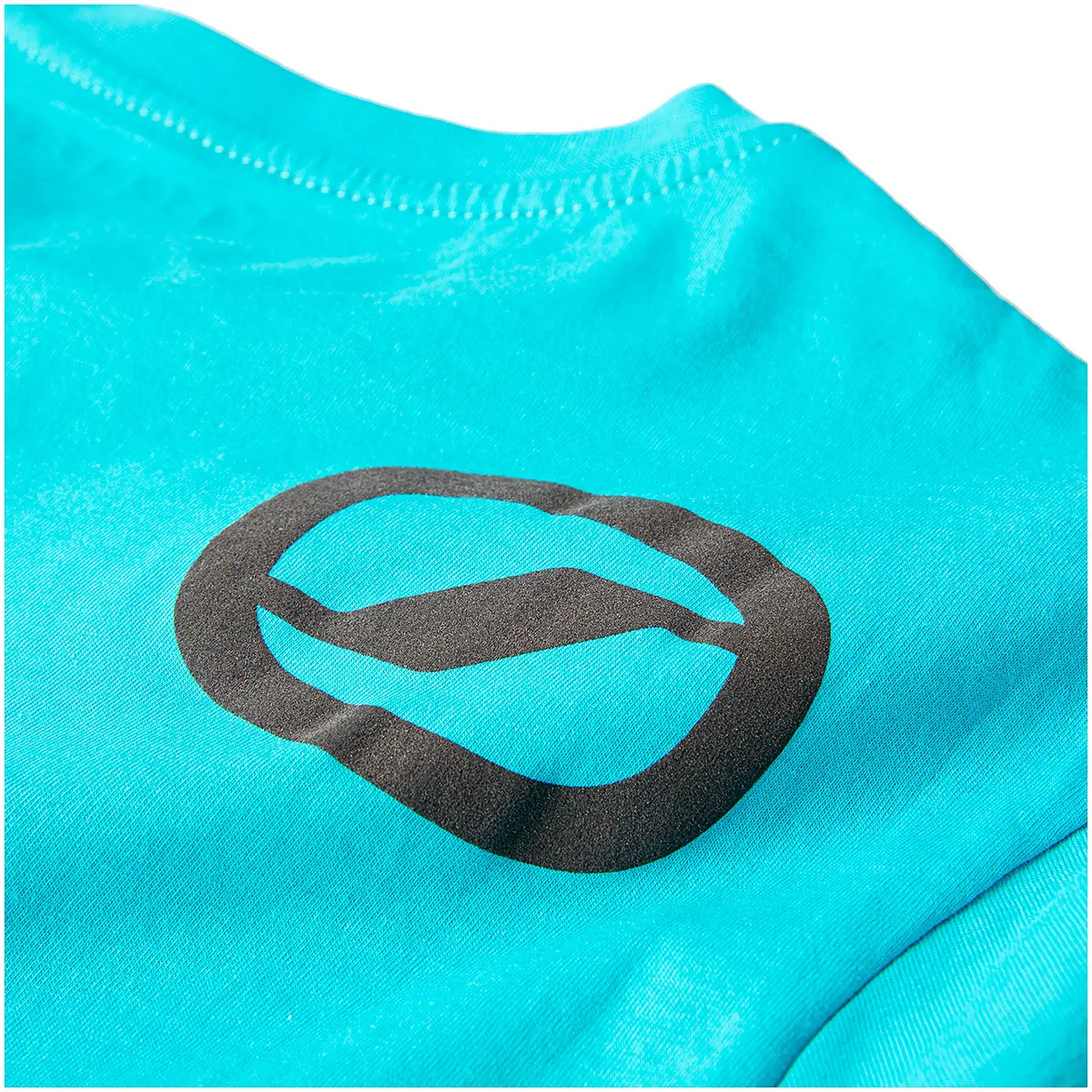 ロゴTシャツ アズール S