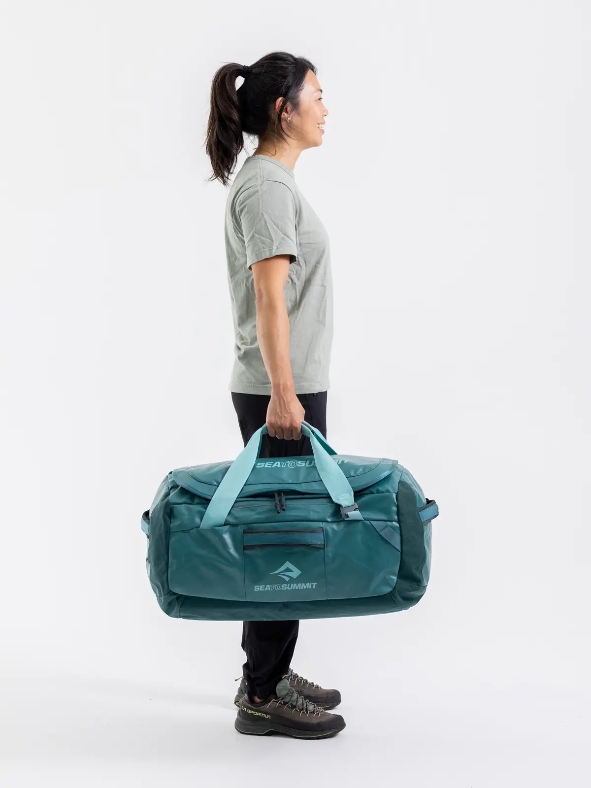 メリディアンダッフル60L ジェットブラック