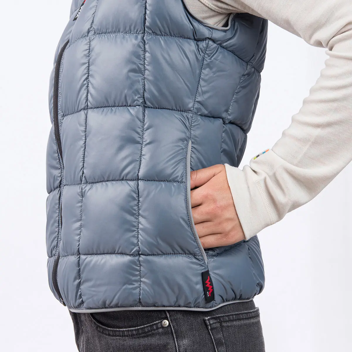 【OUTLET】 ウィメンズ フラッシュベスト シルバー XS
