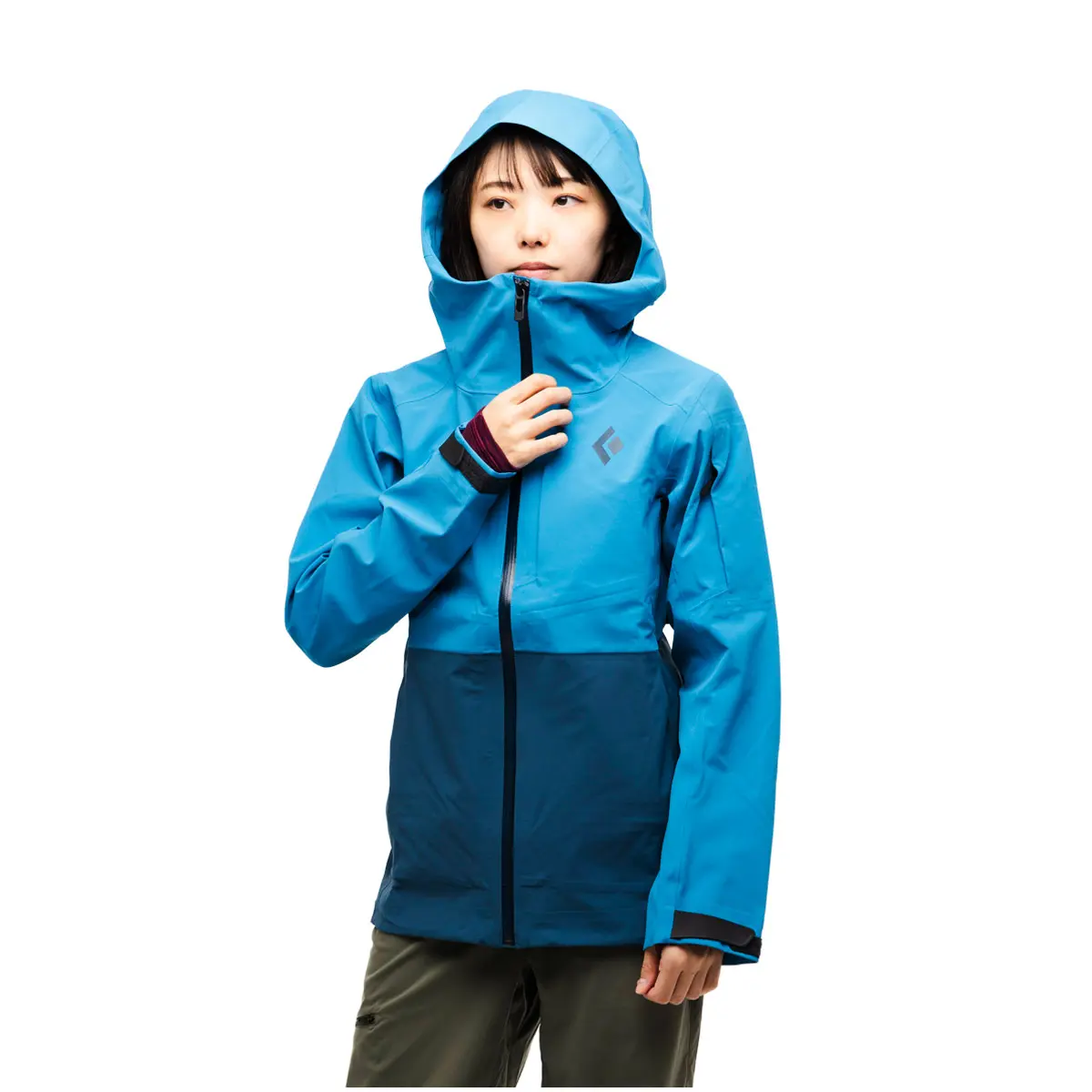 【OUTLET】 ウィメンズ リーコンストレッチスキーシェル (ブラック) ブラック XS