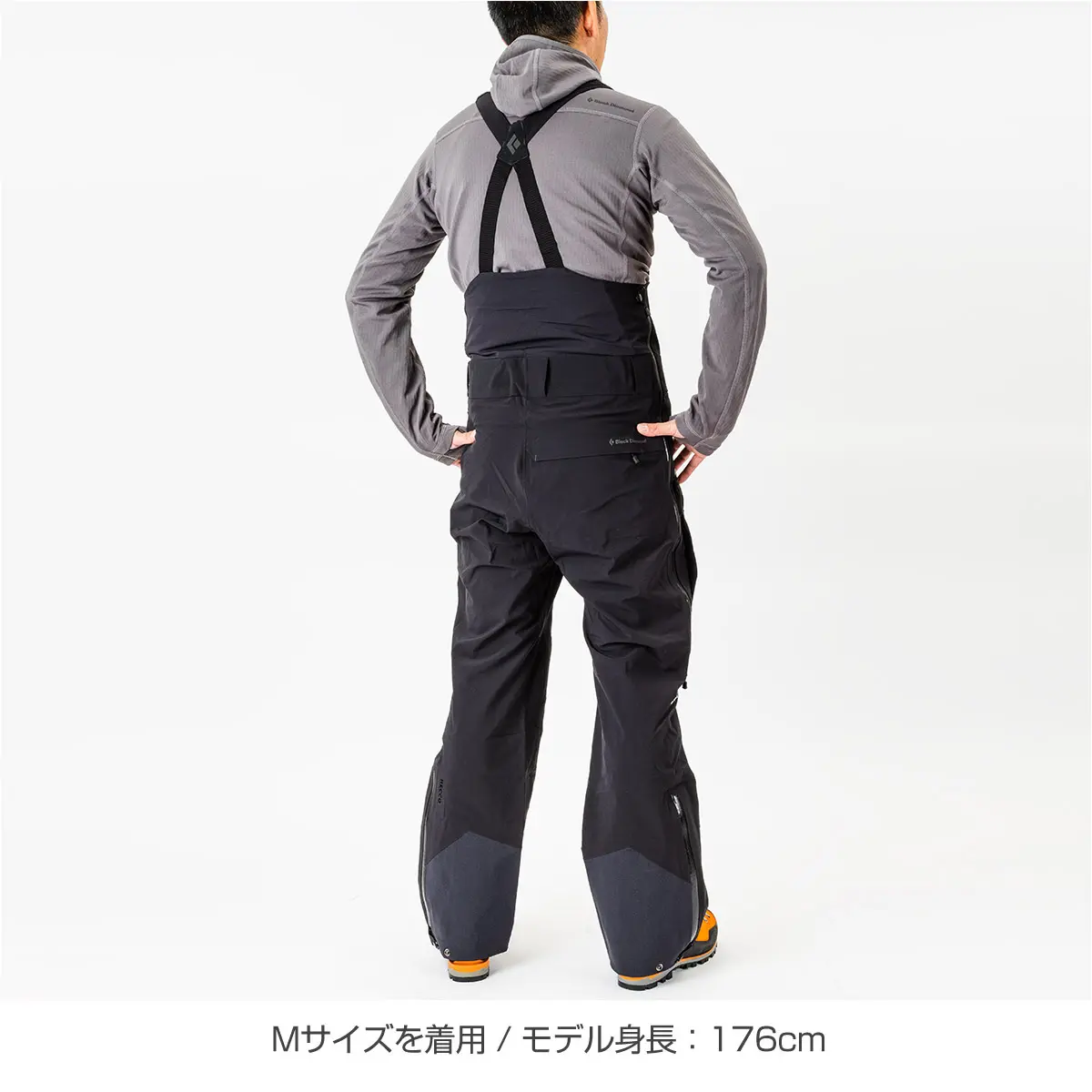 【OUTLET】 メンズ リーコンストレッチビブ (アンバー/ブラック S) アンバー/ブラック S