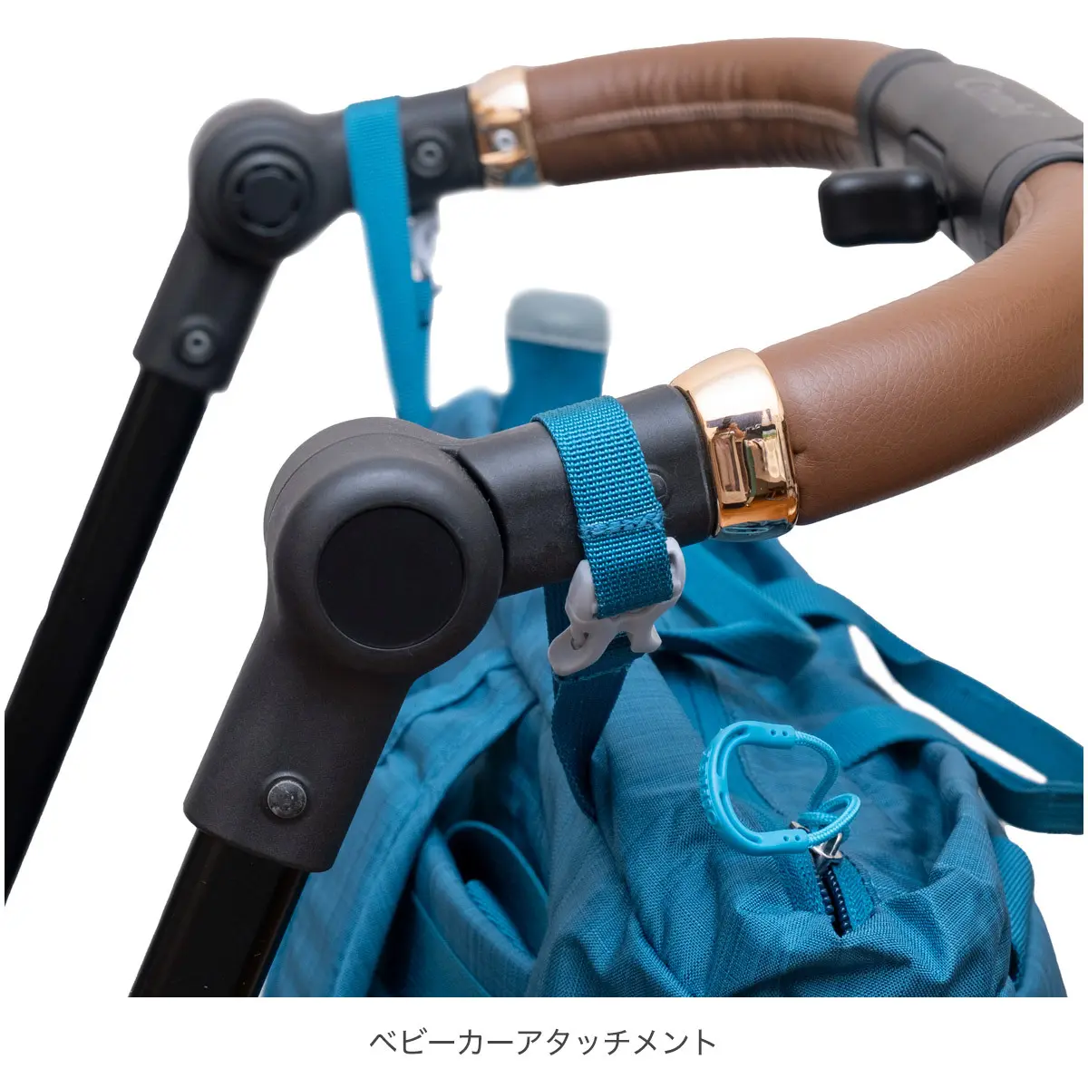 ポコチェンジングトート ブラック