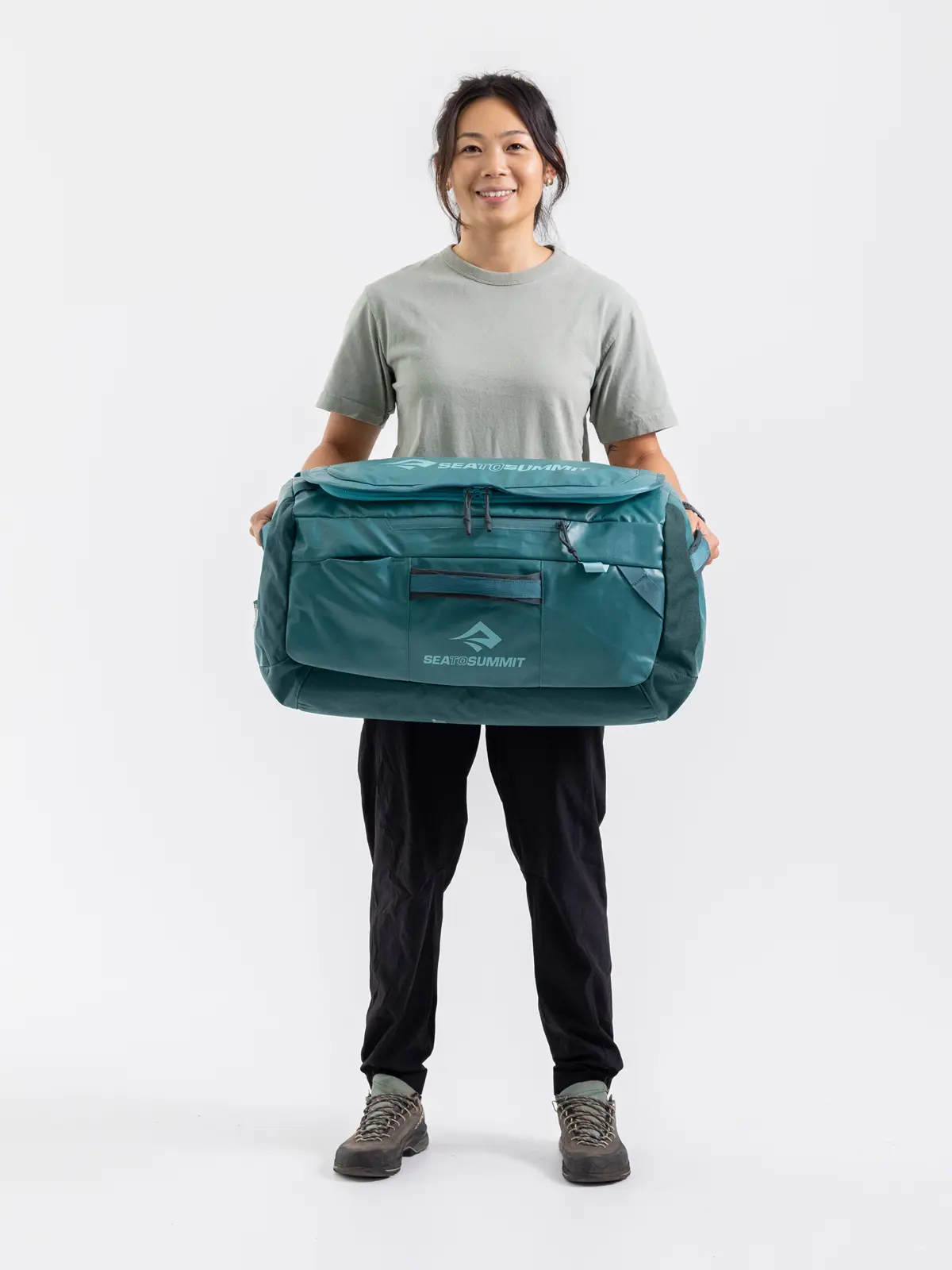 メリディアンダッフル60L ジェットブラック