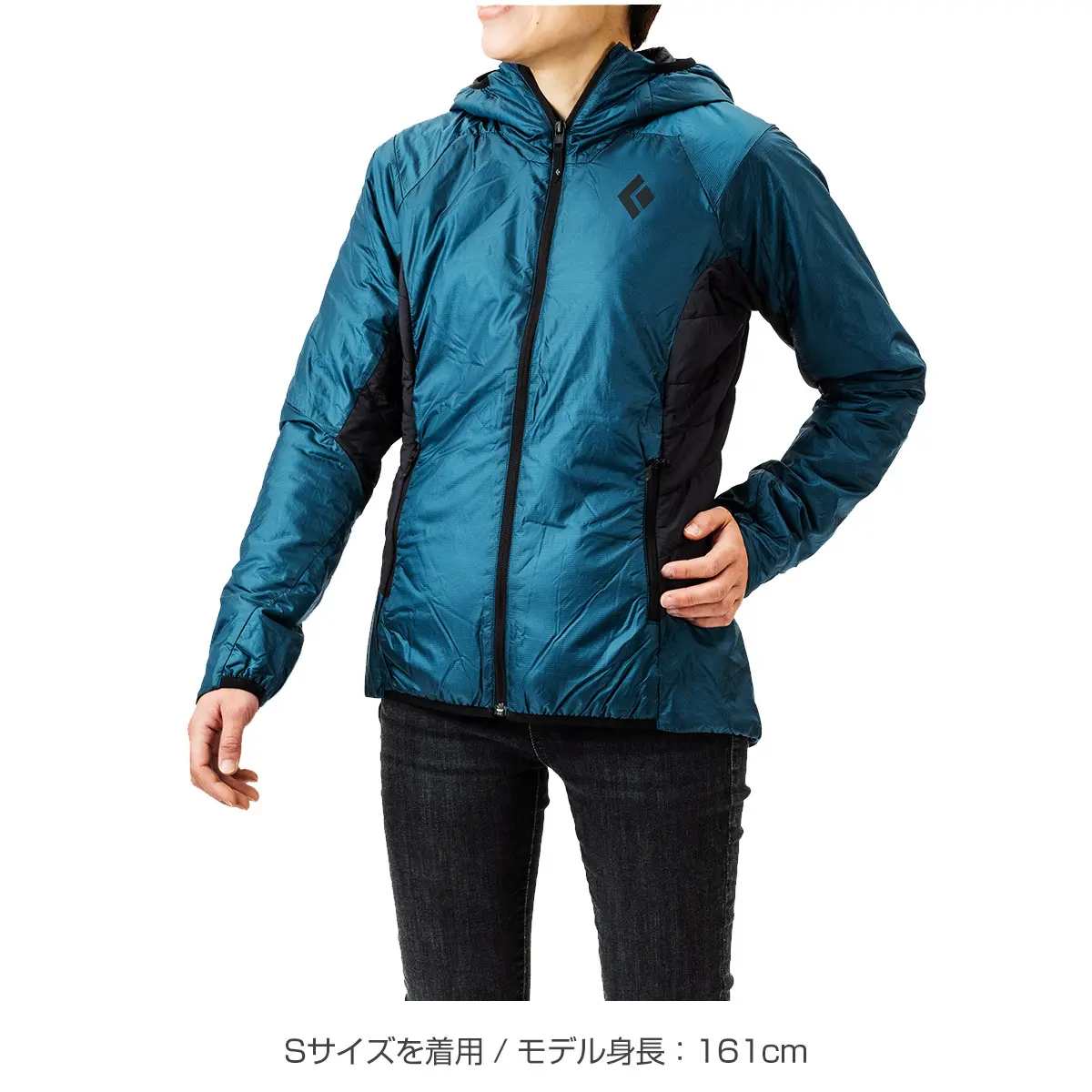 【OUTLET】 ウィメンズ ビジョンハイブリッドフーディー ダークパティナ XS