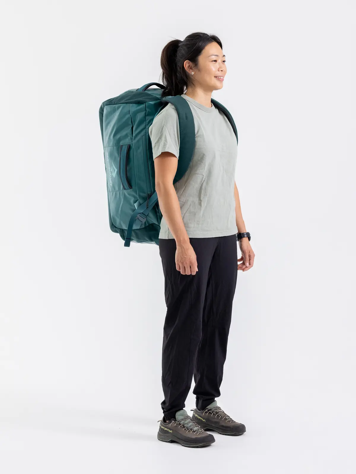 メリディアンダッフル60L ジェットブラック