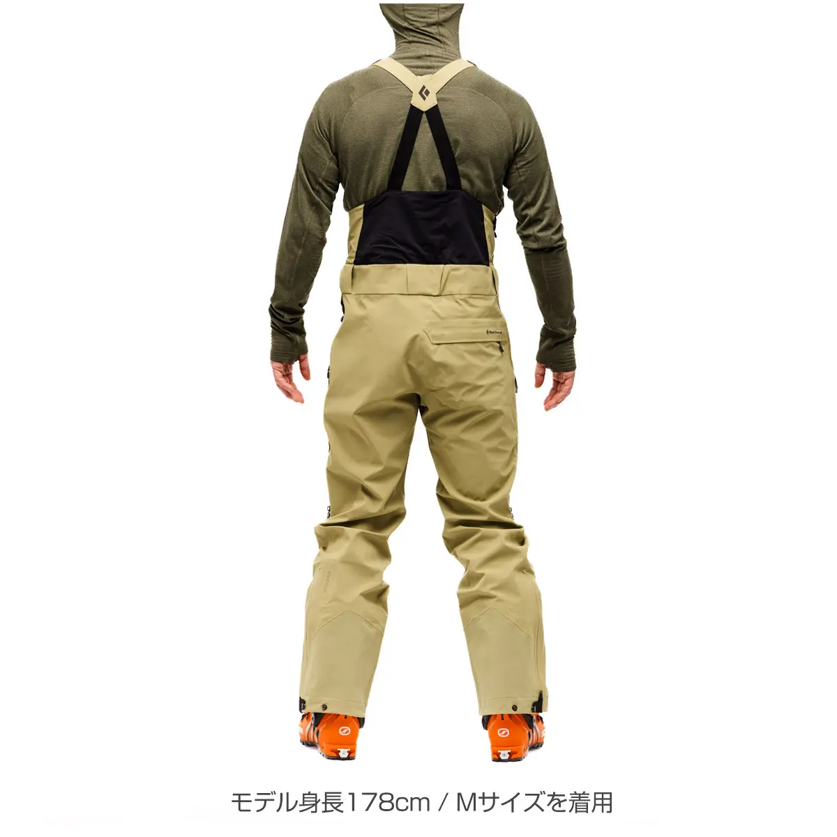 【OUTLET】 メンズ リーコンストレッチビブ (シダーウッド M) シダーウッド M