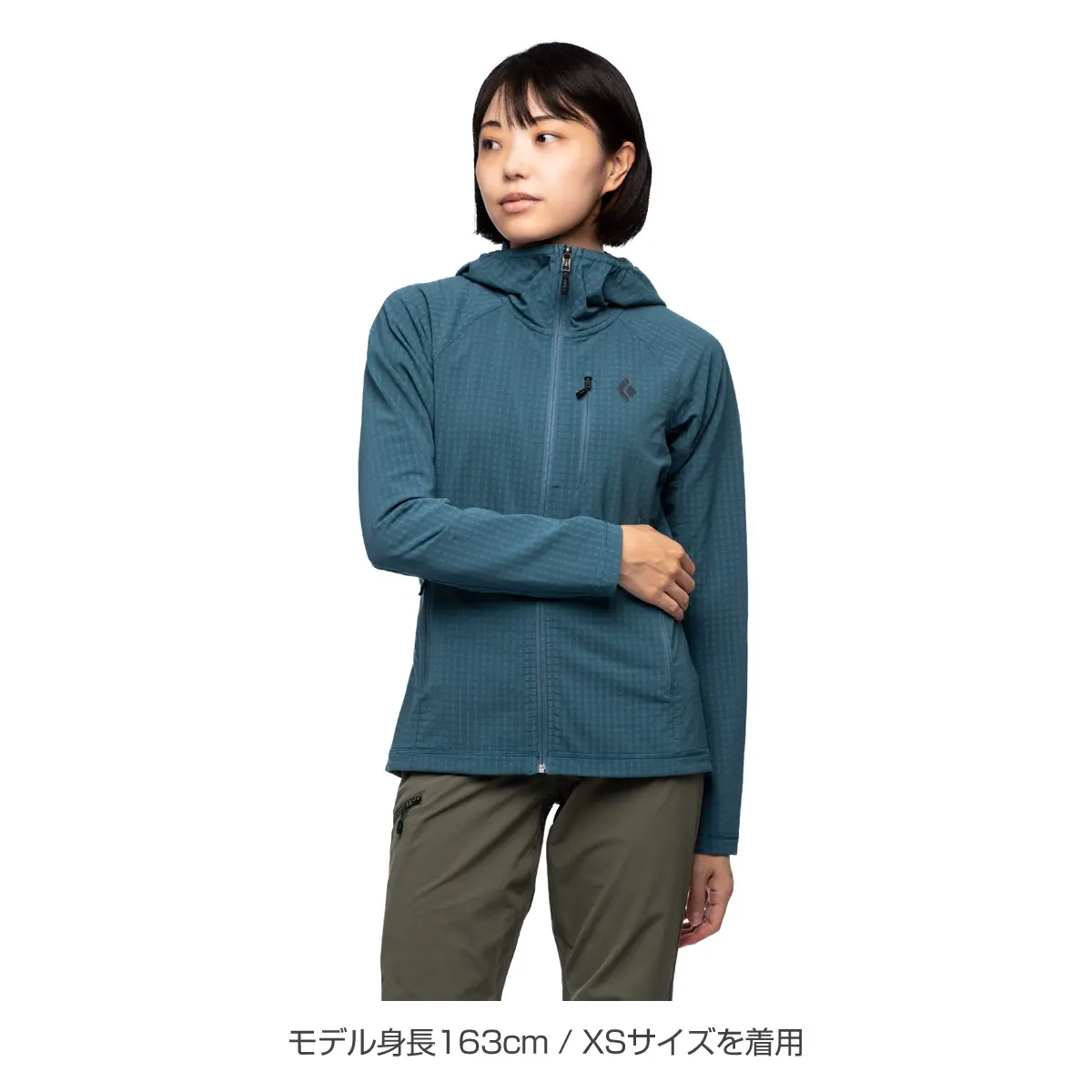 【OUTLET】 ウィメンズ コエフィシエントストームフーディー ブラック XS