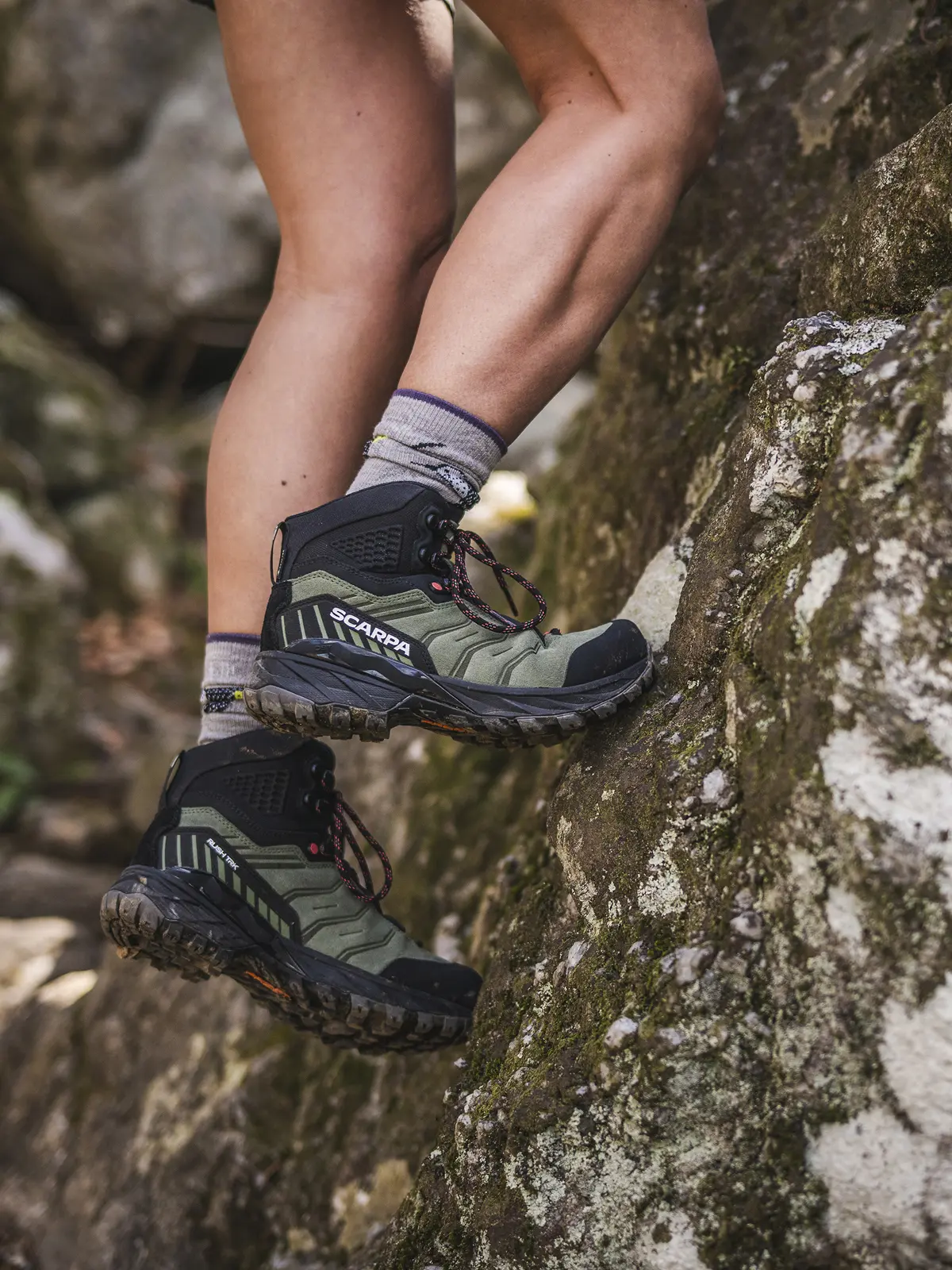 ラッシュトレックGTX WMN ミッドグレー 36