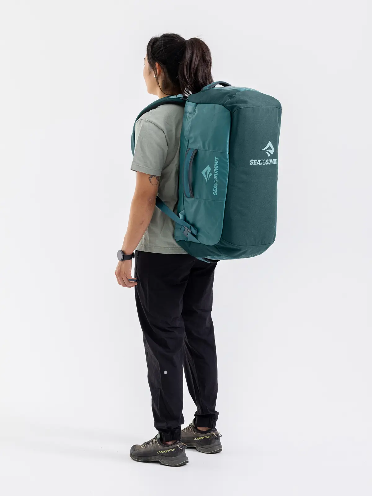 メリディアンダッフル60L ジェットブラック