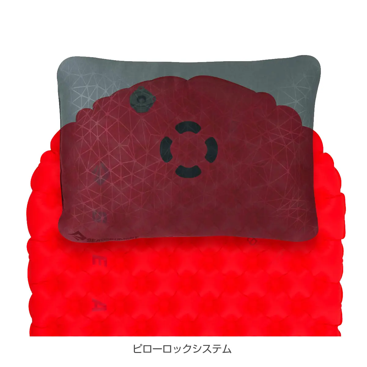 【OUTLET】 コンフォートプラス インサレーティッドマット レッド レギュラー