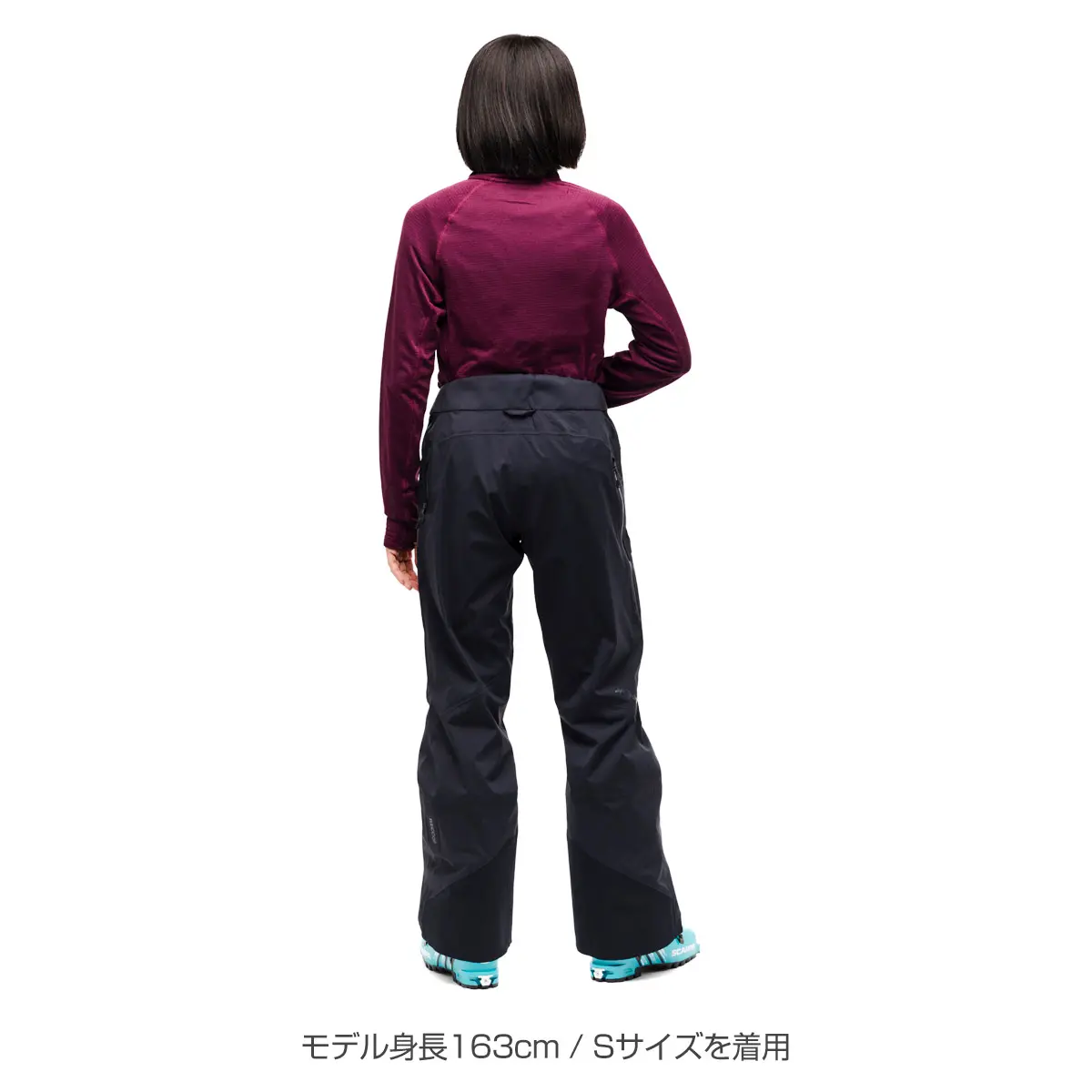 ウィメンズ リーコンストレッチLTパンツ カーボン S