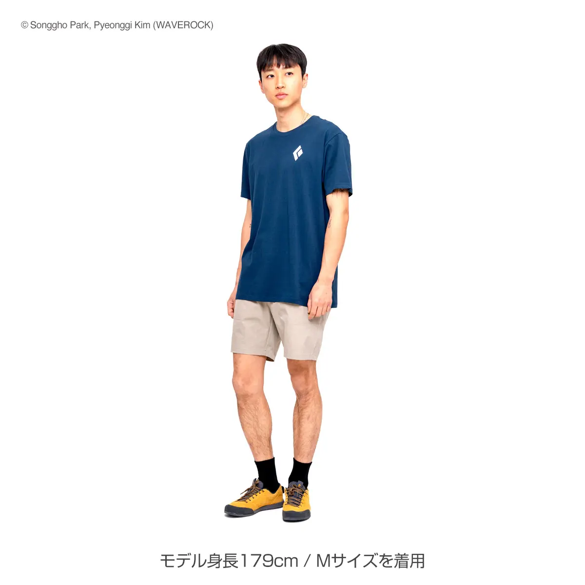 メンズ イクイップメントフォーアルピニストティー ブラック S