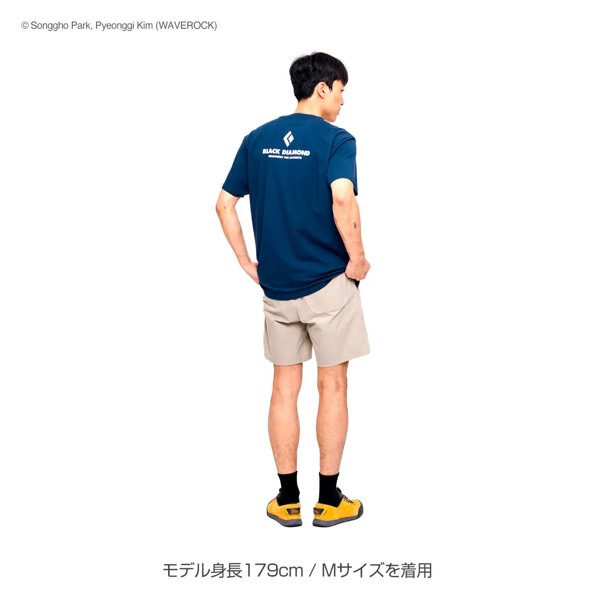 メンズ イクイップメントフォーアルピニストティー ブラック S