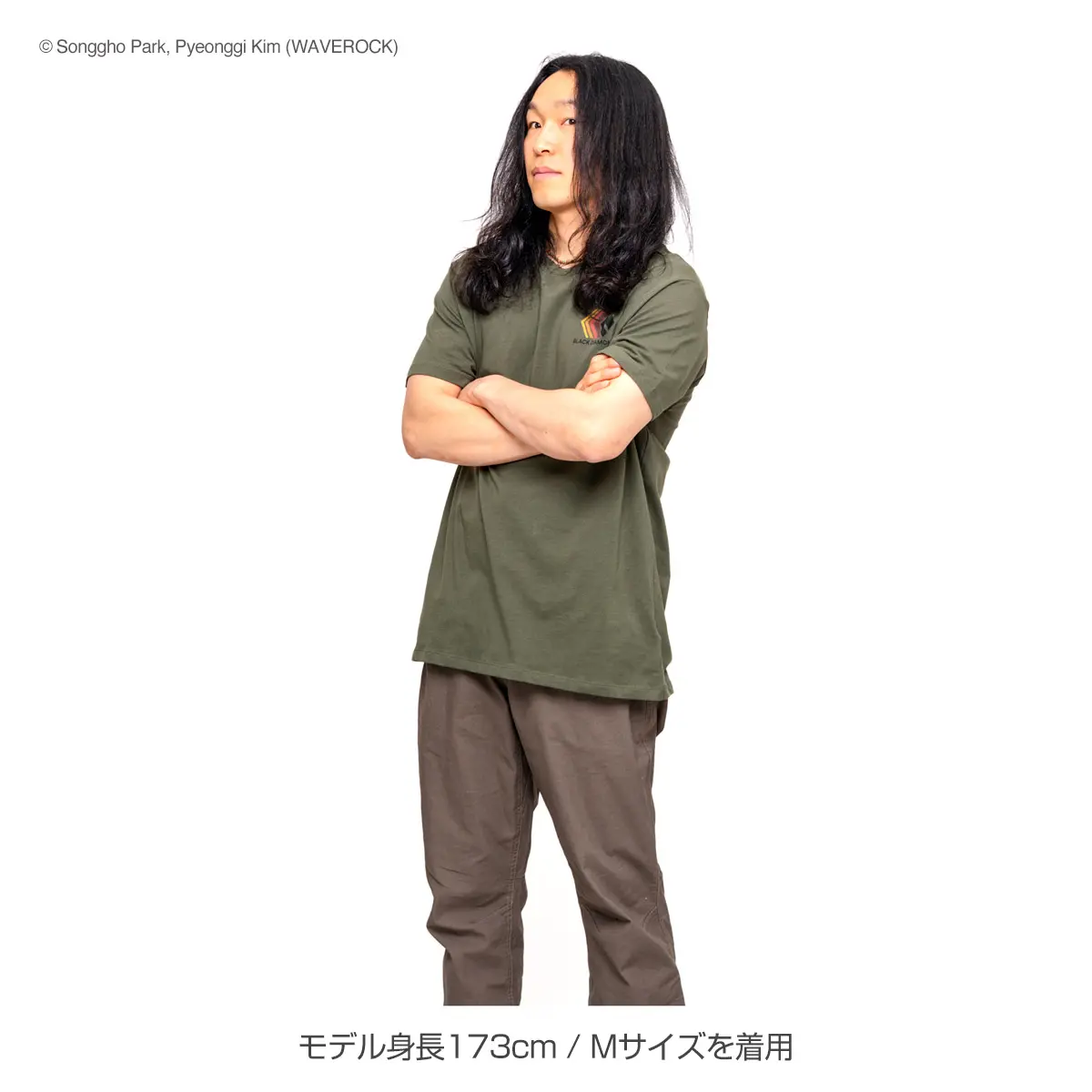メンズ フェイデッドティー ブラック M