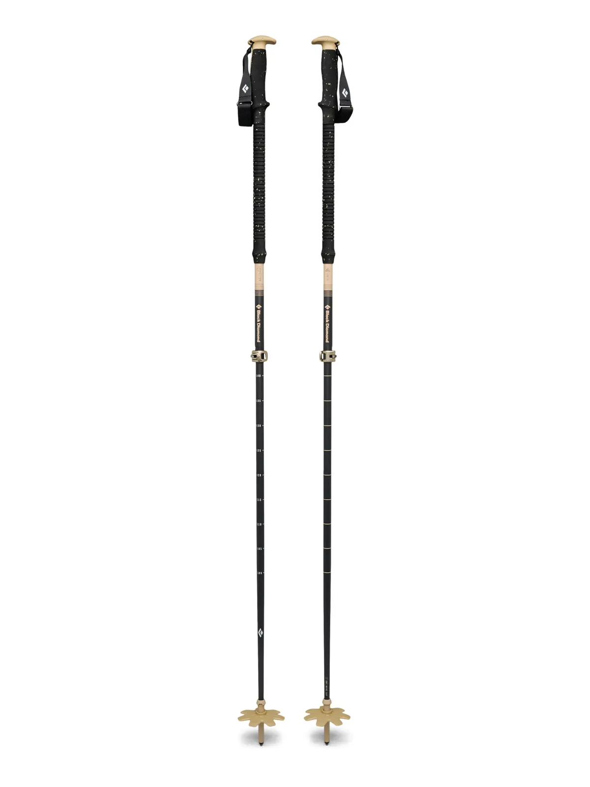 エクスペディション カーボンプロ スキーポール(140cm): ブラック