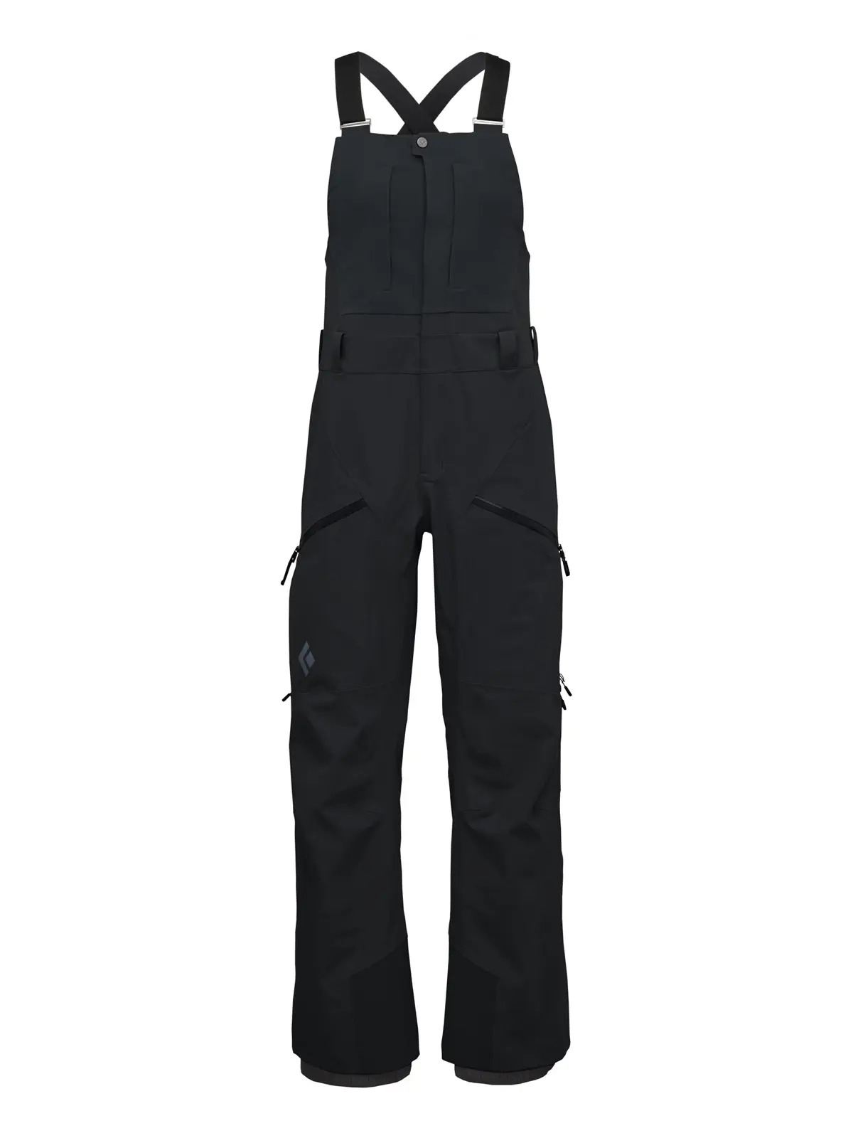 ブラックダイアモンド メンズ リーコンストレッチビブ　Mサイズ ウィメンズ リーコンストレッチビブ(XS ブラック): ブラック