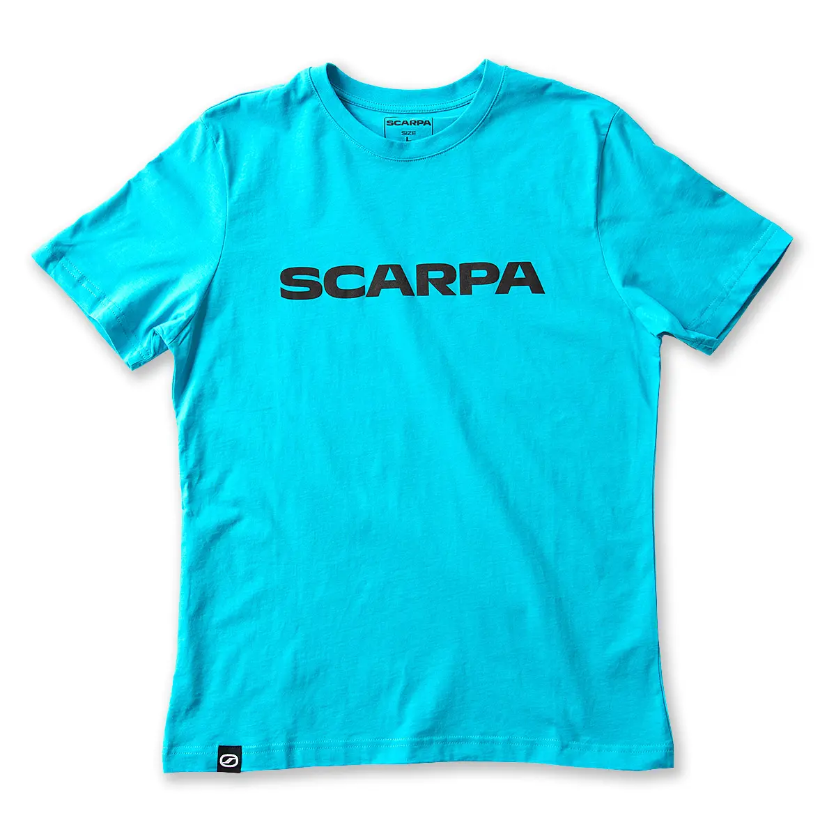ロゴTシャツ アズール S