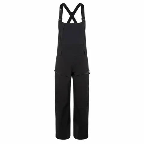 【OUTLET】 ウィメンズ リーコンストレッチビブ (ブラック L)