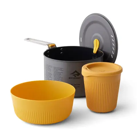【OUTLET】 フロンティアULワンポットクック[1P]1.3Lポット3点セット