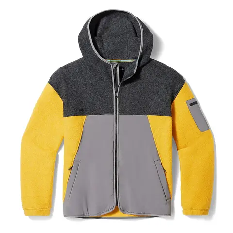 【OUTLET】 メンズ ハドソントレイル フリースジャケット (チャコール/ハニーゴールド S)
